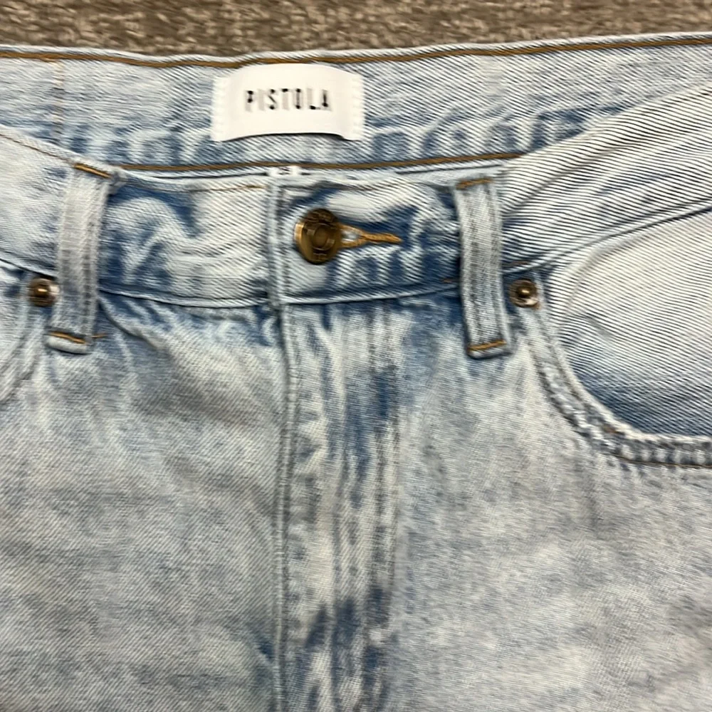 Pistola Acid-Wash High Rise Straight Leg Jeans Size 29 - Picture 2 of 10